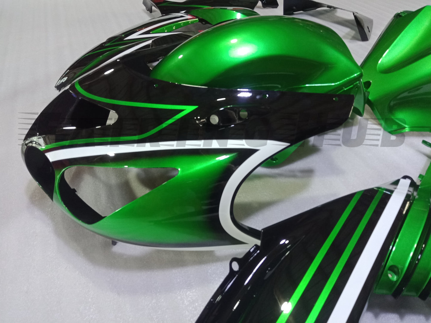 GREEN FAIRING KIT FOR KAWASAKI ZX-14R 2006-2011