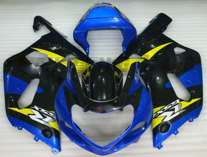 BLUE FAIRING KIT FOR SUZUKI GSXR600 GSXR750 2000-2003