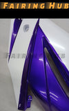 PURPLE WHITE FAIRING KIT FOR KAWASAKI NINJA 250 EX250 2007-2013