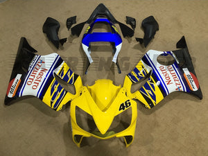 YELLOW FAIRING KIT FOR HONDA CBR600F F4I 2001-2003