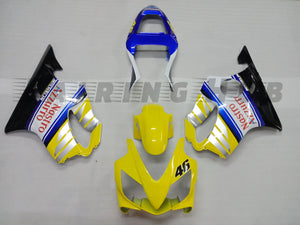 YELLOW FAIRING KIT FOR HONDA CBR600F F4I 2001-2003