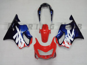 RED BLUE FAIRING KIT FOR HONDA CBR600F F4 1999-2000