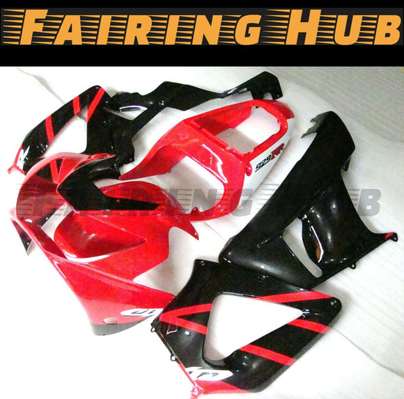 RED BLACK FAIRING KIT FOR HONDA CBR900RR 929 2000-2001