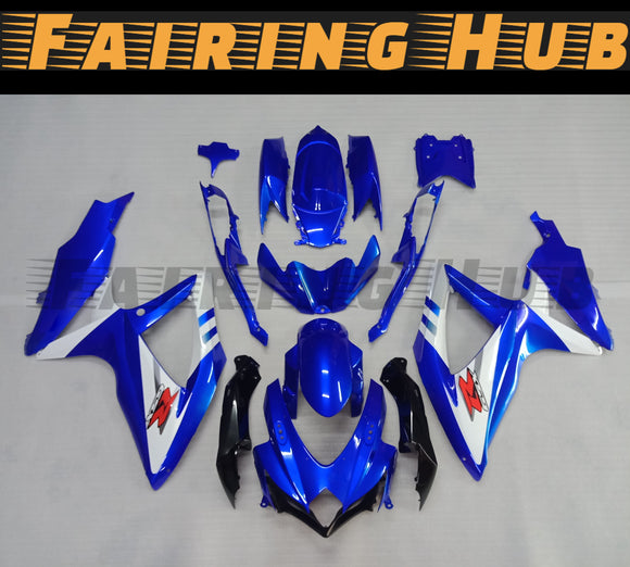 BLUE FAIRING KIT FOR SUZUKI GSXR600 GSXR750 2008-2010