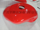 RED FIBERGLASS RACE FAIRING KIT FOR KAWASAKI ZX-6R 2007-2008