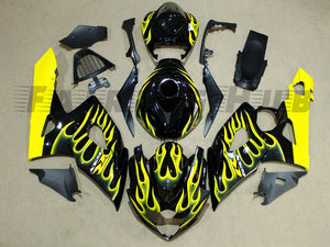 YELLOW BLACK FAIRING KIT FOR SUZUKI GSXR1000 2005-2006