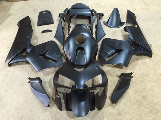 MATT BLACK FAIRING KIT FOR HONDA CBR600RR F5 2003-2004