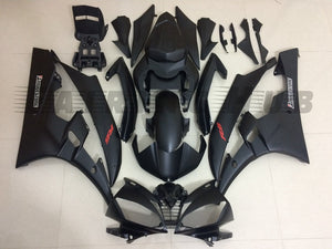 BLACK FAIRING KIT FOR YAMAHA R6 2006-2007