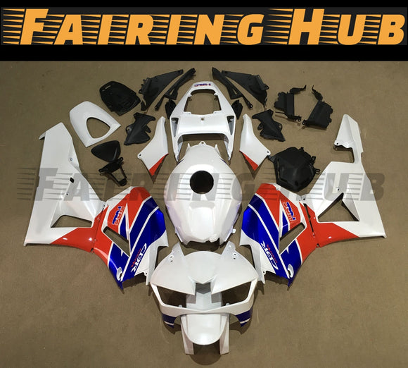 WHITE FAIRING KIT FOR HONDA CBR600RR F5 2013-2023