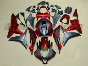 RED FAIRING KIT FOR HONDA CBR600RR F5 2007-2008