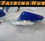 BLUE WHITE FIBERGLASS RACE FAIRING KIT FOR SUZUKI GSXR1000 2005-2006