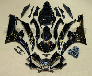 BLACK GOLD FAIRING KIT FOR YAMAHA R6 2006-2007