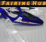 BLUE WHITE FAIRING KIT FOR SUZUKI GSXR1000 2000-2002
