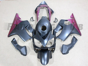 PURPLE BLACK FAIRING KIT FOR HONDA CBR600F F4I 2004-2007