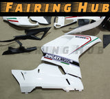 WHITE FAIRING KIT FOR DUCATI 848 1098 1198 2007-2012