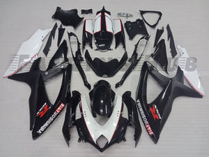 BLACK FAIRING KIT FOR SUZUKI GSXR600 GSXR750 2008-2010