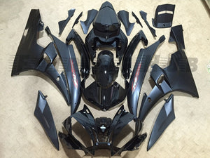 BLACK FAIRING KIT FOR YAMAHA R6 2006-2007