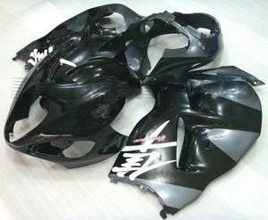 BLACK FAIRING KIT FOR SUZUKI HAYABUSA GSX1300R 1999-2007