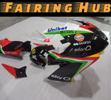 Black Fiberglass 2009 - 2016 Race Fairing Kit For Aprilia RSV4 - 01
