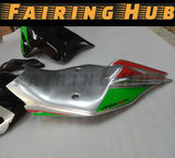 Green red fiberglass Aprilia RSV4 Race Fairing Kit 3