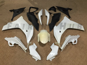 WHITE FAIRING KIT FOR HONDA CBR600F 2011 2012 2013